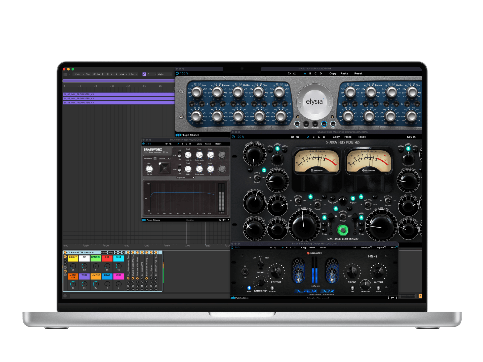 Plugin Alliance Master Chain for Ableton